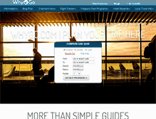 Tablet Screenshot of businesstravellogue.com